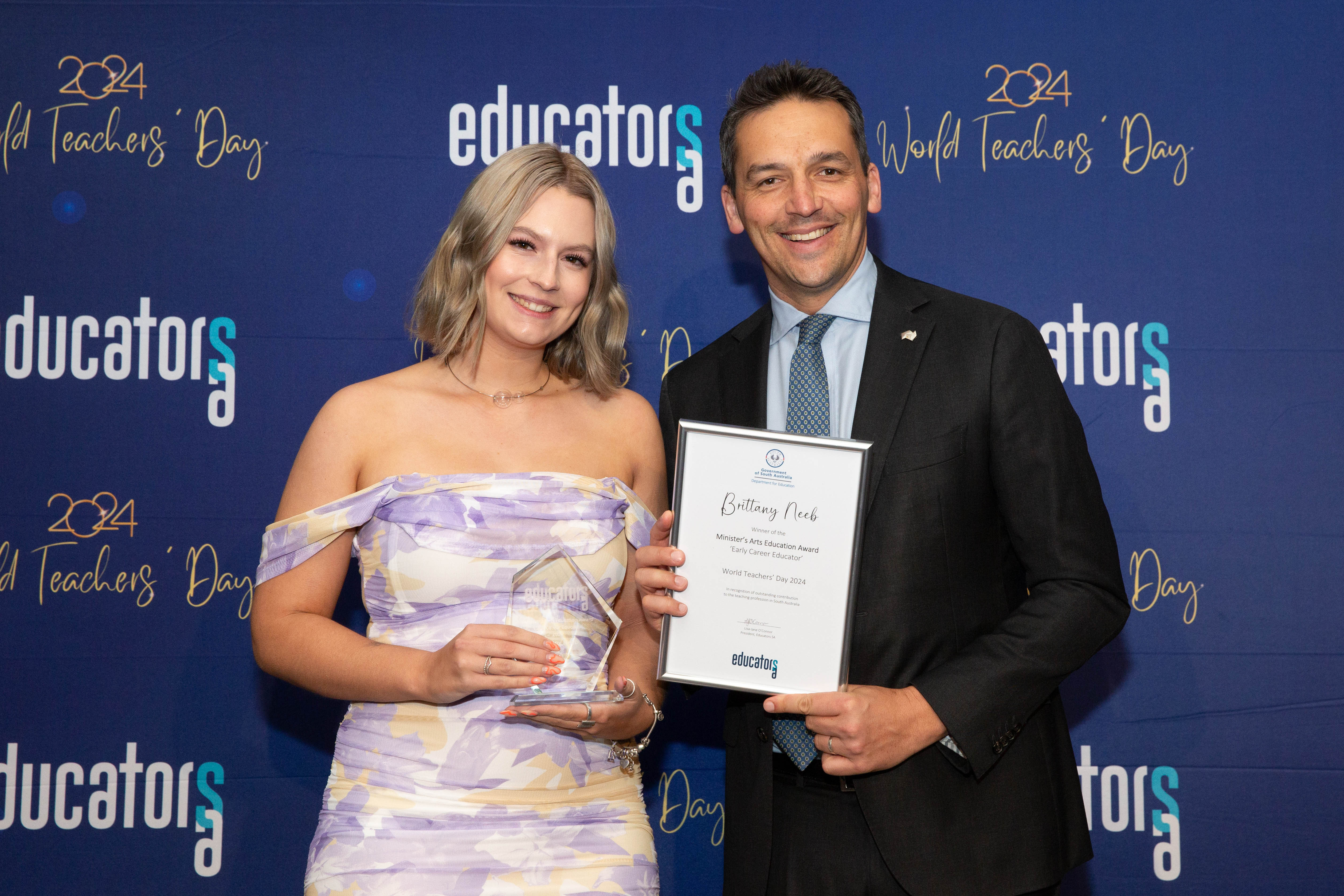 Mastering the Art of Teaching - Brittany Neeb Awarded for Vision, Creativity and Innovation